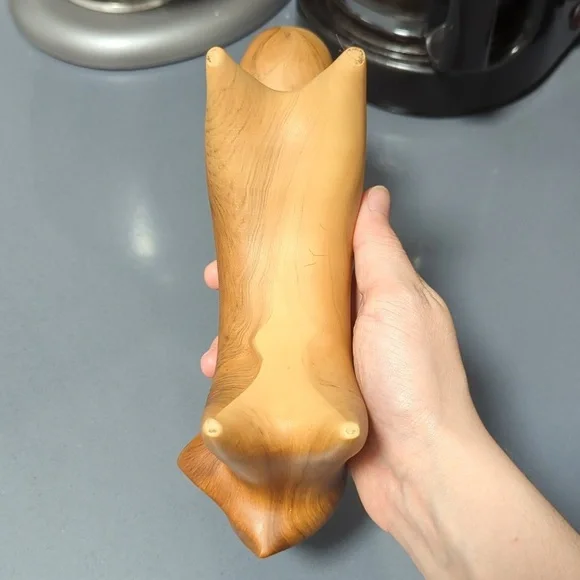 Wooden Fox Figurine - Picture 4 of 6